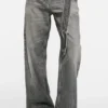 Belted jeans - Relaxed fit