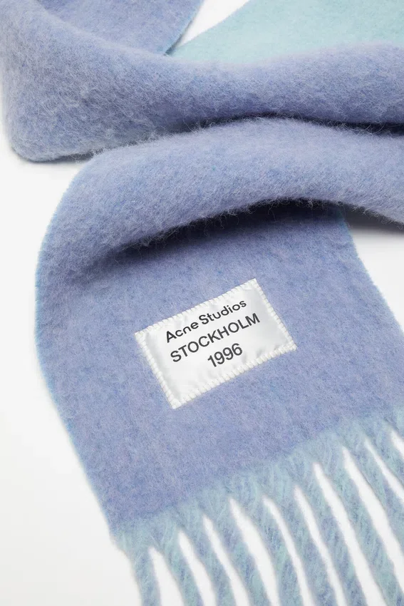 Bicolour Alpaca Scarf