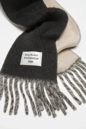 Bicolour Alpaca Scarf