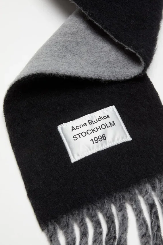 Bicolour Alpaca Scarf