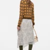 Bouclé Argyle Knit Cardigan
