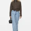 Button-up over shirt