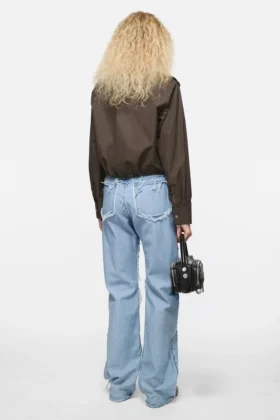 Button-up over shirt