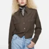 Button-up over shirt
