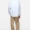 Button-up shirt with logo