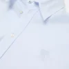 Button-up shirt with logo