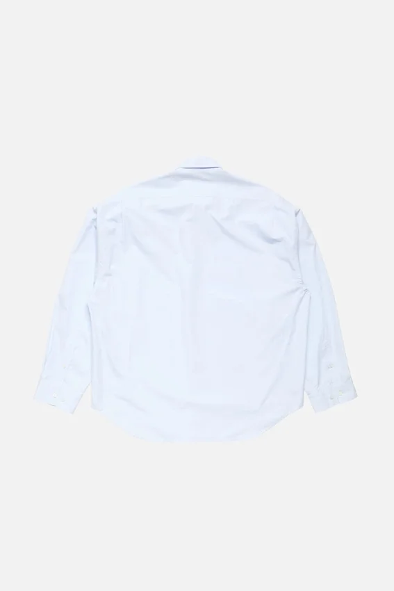 Button-up shirt with logo