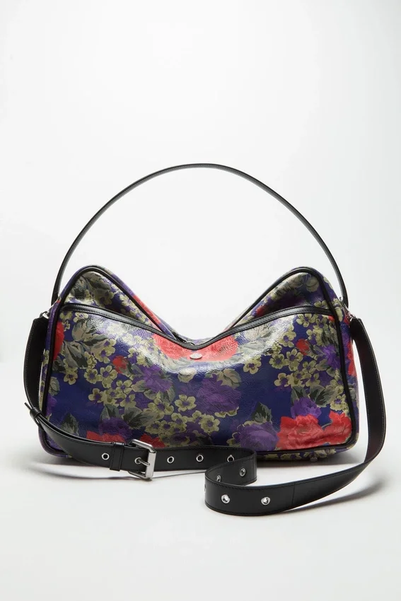 Camero Camera Flower Shoulder Bag