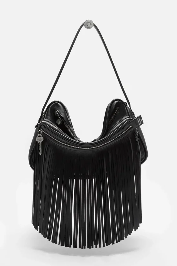 Camero Camera Fringed Shoulder Bag