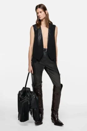 Camero Camera Fringed Shoulder Bag