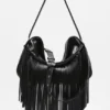 Camero Camera Fringed Shoulder Bag