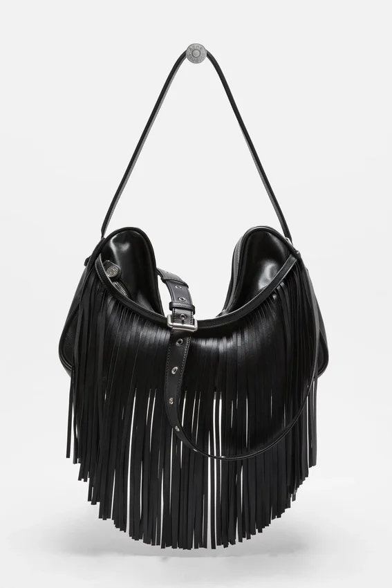 Camero Camera Fringed Shoulder Bag