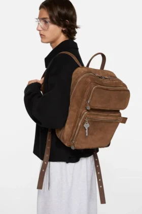 Camero Gym Suede Backpack