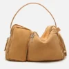 Camero Hotel suede shoulder bag