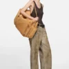 Camero Hotel suede shoulder bag