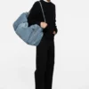 Camero Hotel Suede Shoulder Bag