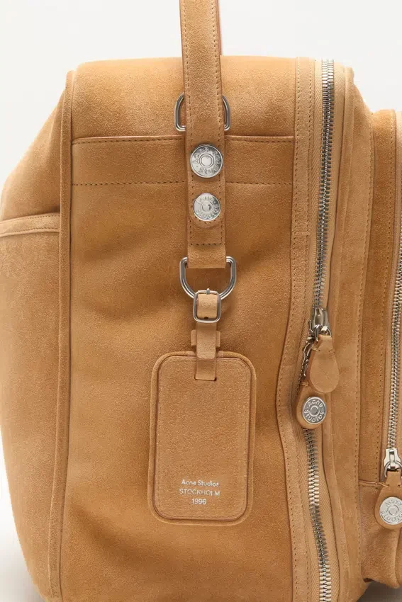 Camero Hotel suede shoulder bag