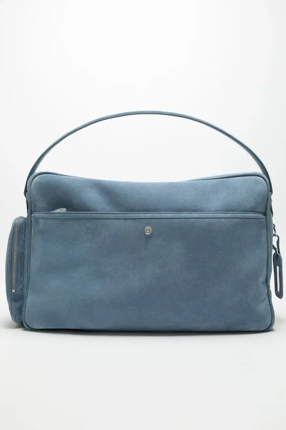 Camero Hotel Suede Shoulder Bag
