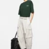 Cargo trousers with belt