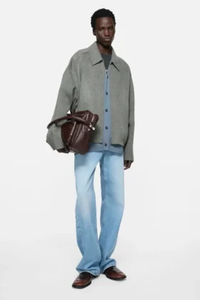 Cashmere blend jacket