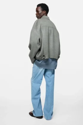 Cashmere blend jacket