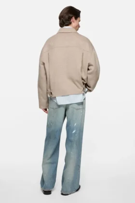 Cashmere blend jacket