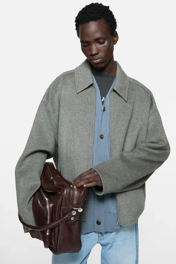 Cashmere blend jacket