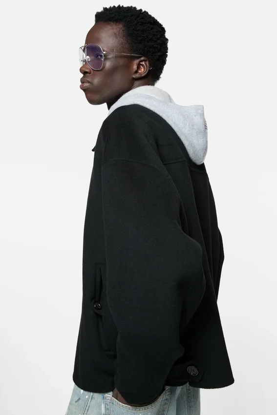 Cashmere blend jacket