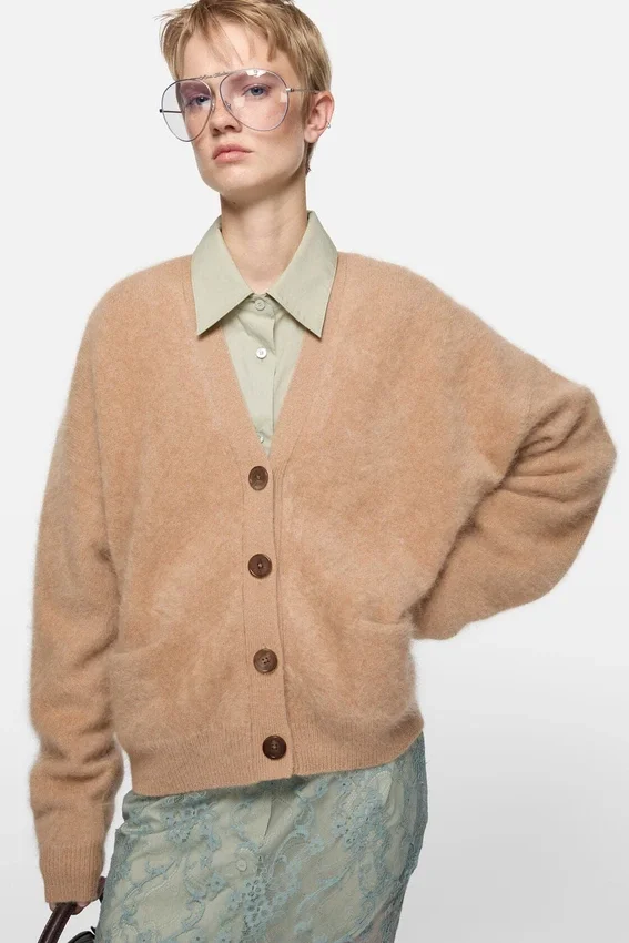 Cashmere cardigan