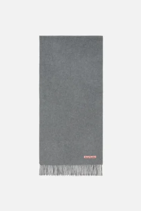 Cashmere fringe scarf - Narrow