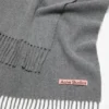 Cashmere fringe scarf - Narrow