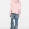 Cashmere jacket with hood