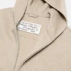 Cashmere jacket with hood