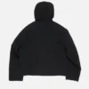 Cashmere jacket with hood