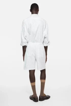 Casual check shorts