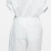 Casual check shorts
