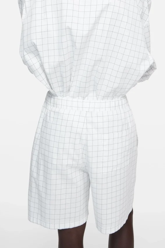 Casual check shorts