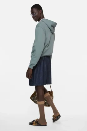 Casual denim shorts
