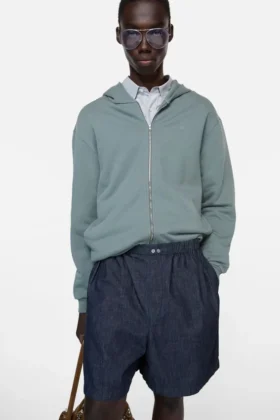 Casual denim shorts