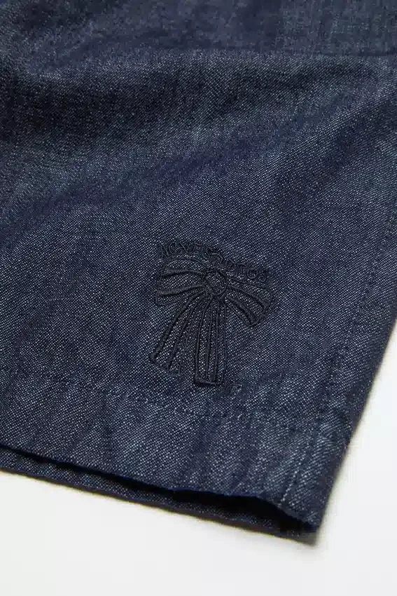 Casual denim shorts