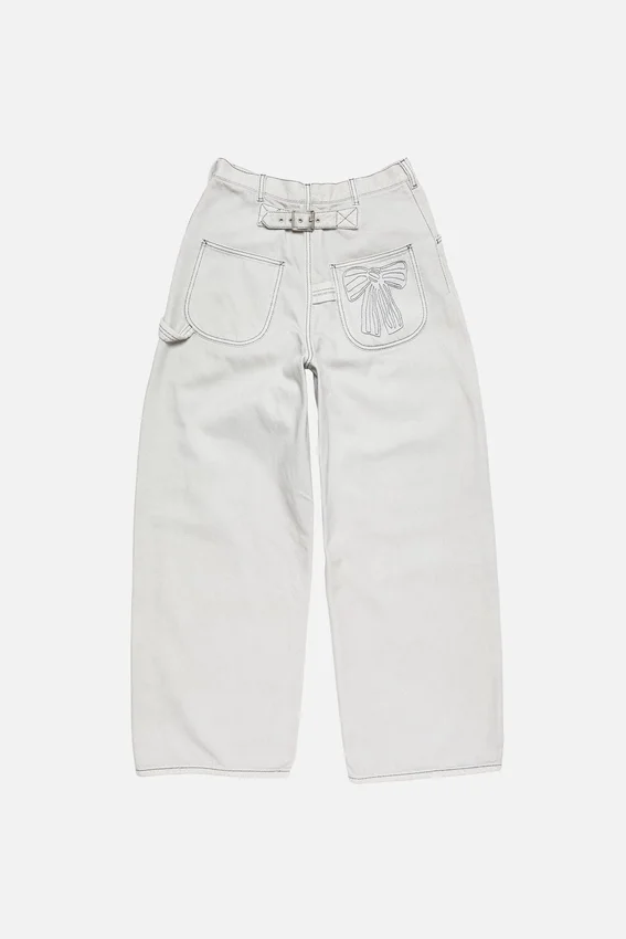 Casual denim trousers