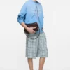 Casual flannel check shorts
