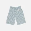 Casual flannel check shorts