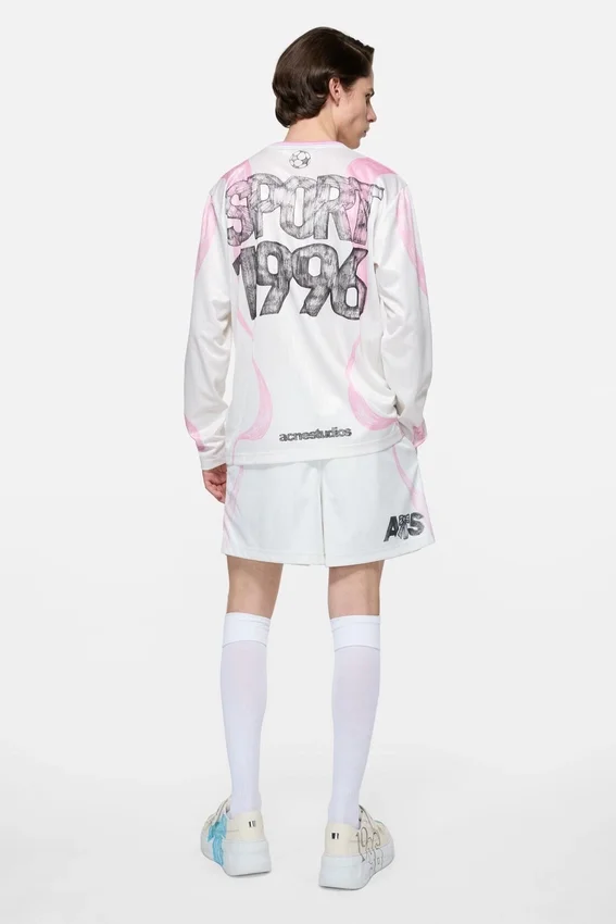 Sports jersey graphic t-shirt