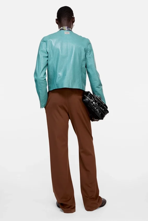 Casual jersey trousers
