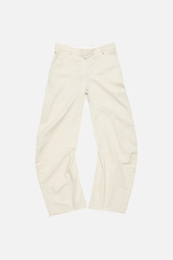 Casual twill trousers