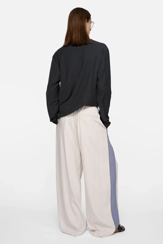 Casual wool trousers