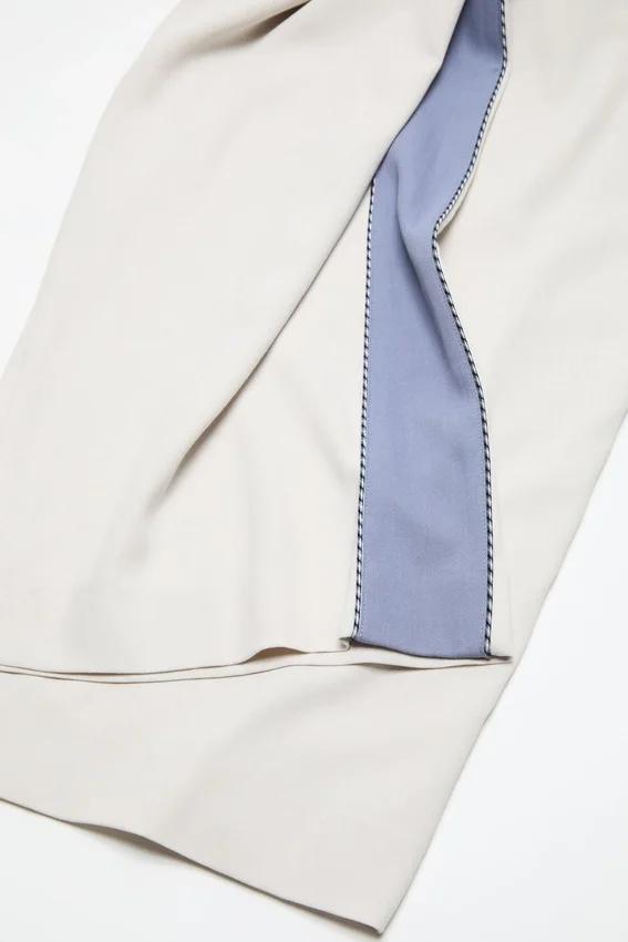 Casual wool trousers