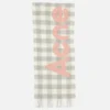 Check logo scarf