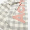 Check logo scarf